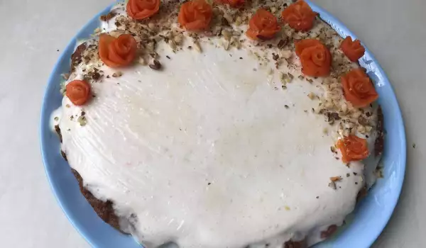 Нисковъглехидратна морковена торта