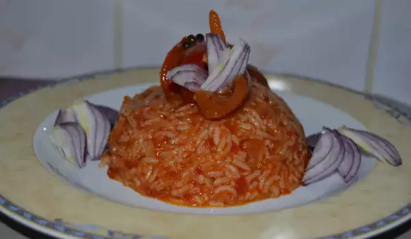 Ориз Басмати с доматен сок