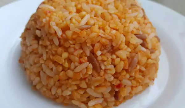 Ориз с булгур и арпа