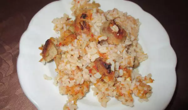 Ориз със свинско месо