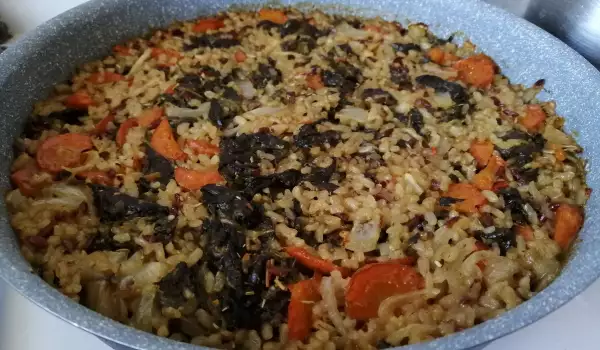 Ориз с Лапад и Коприва на Фурна