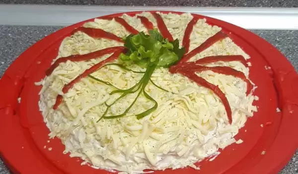 Палачинкова солена торта