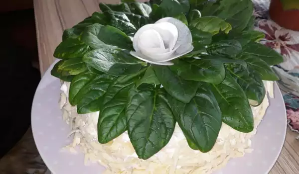 Палачинкова торта Спаначена принцеса