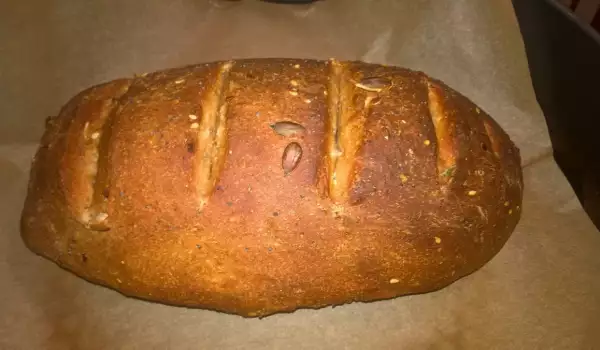 Пълнозърнесто хлебче