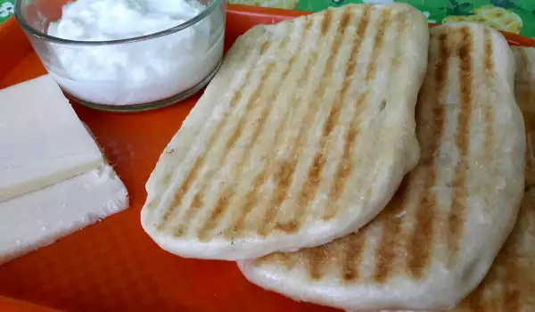 Пърленки, изпечени на сандвич тостер