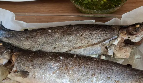 Най-вкусната пъстърва на фурна