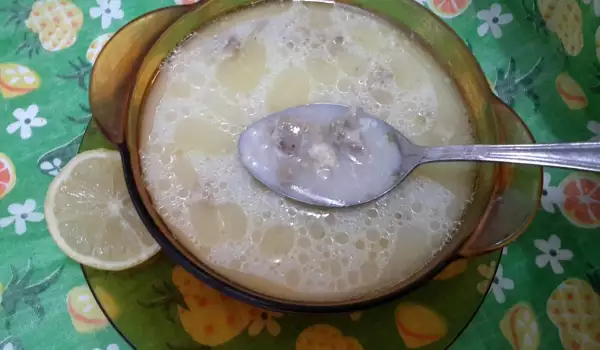 Патешка млечна супа