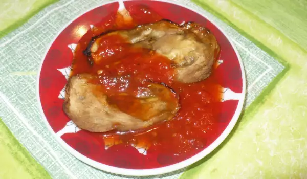Патладжани в доматен сос