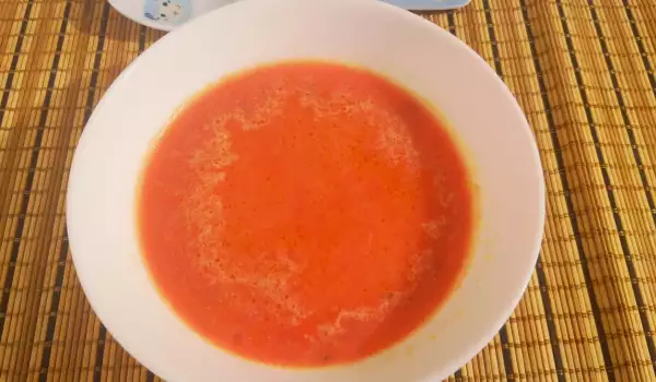 Печена крем супа за деца