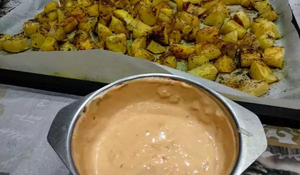 Тапас картофки с лют сос (Patatas Bravas)