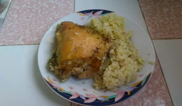 Апетитно пиле с ориз