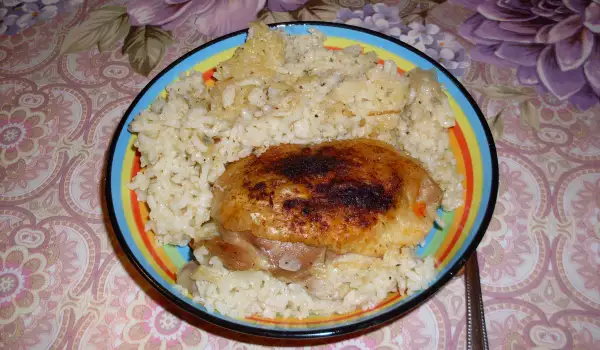 Пилешки плешки с ориз