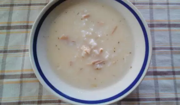 Диетична пилешка супа с ориз