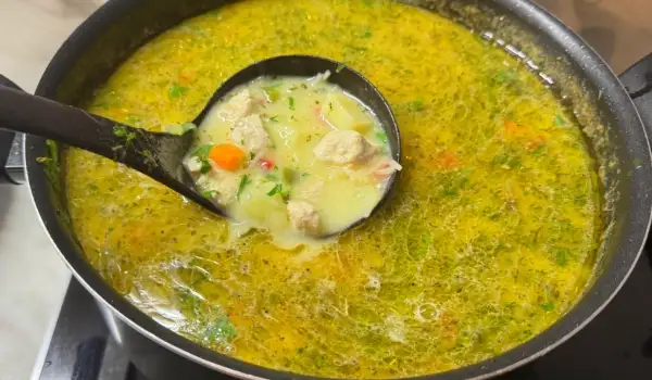 Най-вкусната пилешка супа