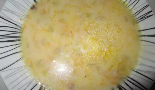 Домашна пилешка супа с картофи