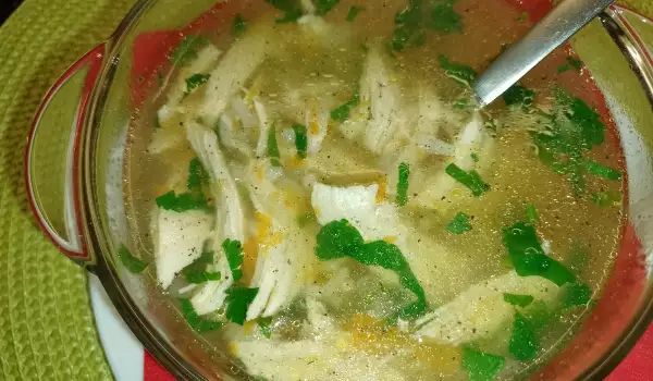 Лековита пилешка супа при простуда