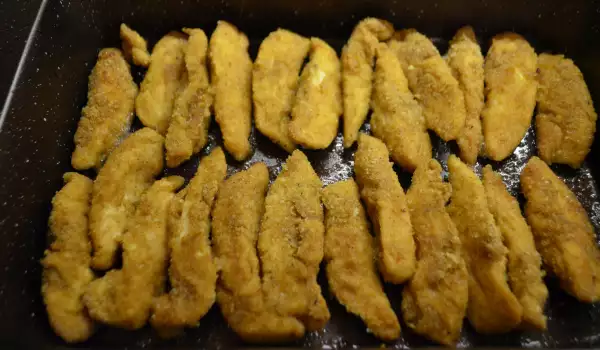 Печени пилешки филенца на фурна