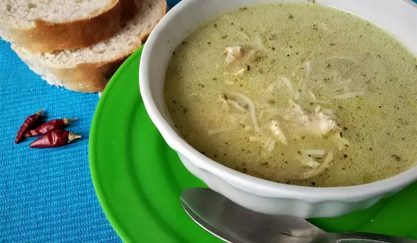 Питателна пилешка супа