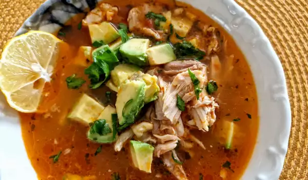 Мексиканска пилешка супа