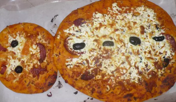 Пица Снежен човек