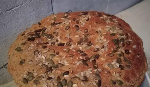 Лимецов плосък хляб със семена