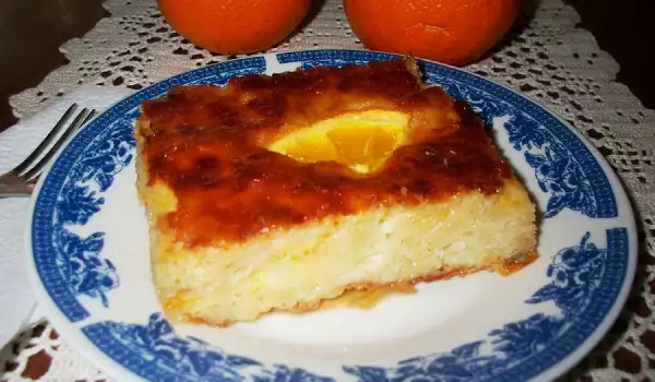 Гръцки сиропиран сладкиш Портокалопита