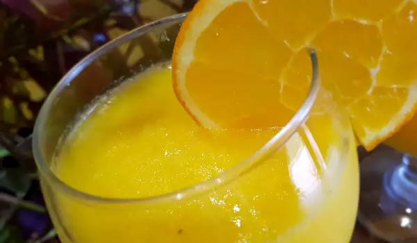 Портокалово сорбе с лимон