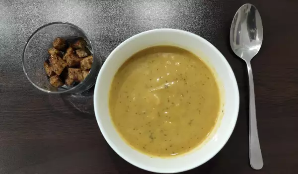 Веган крем супа с тиква