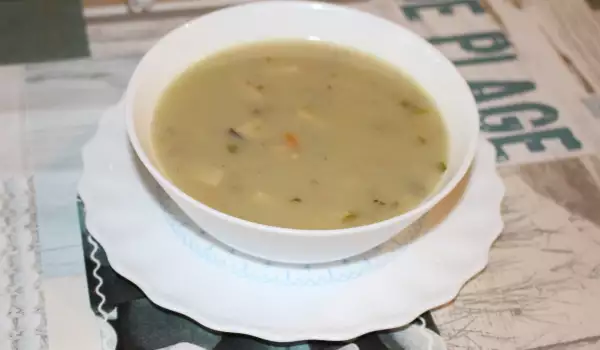 Постна супа с манатарки