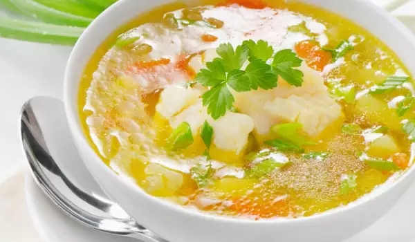 Супа от картофи и целина