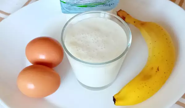 Протеинов шейк с яйца и мляко