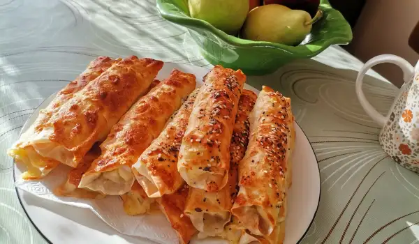 Пурички с триъгълни кори
