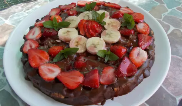 Най-вкусната ягодова торта без печене
