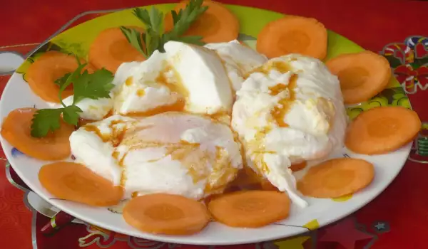 Яйца по панагюрски с гарнитура