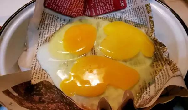 Яйца на вестник