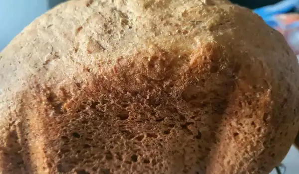 Ръжен хляб в пекарна