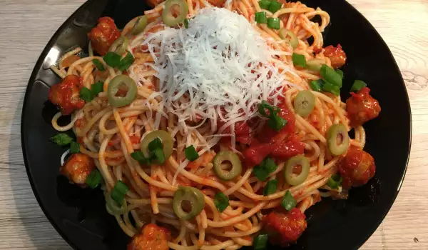 Различни спагети Болонезе