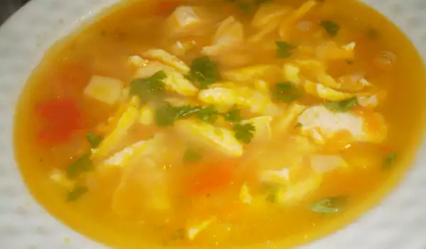 Разтоварваща пилешка супа