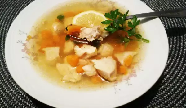 Режимна пилешка супа