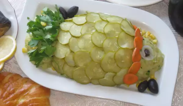 Картофена салата Риба