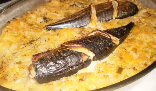 Рибник с кисело зеле и ориз
