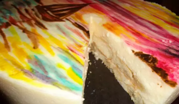 Рисувана торта Парфе