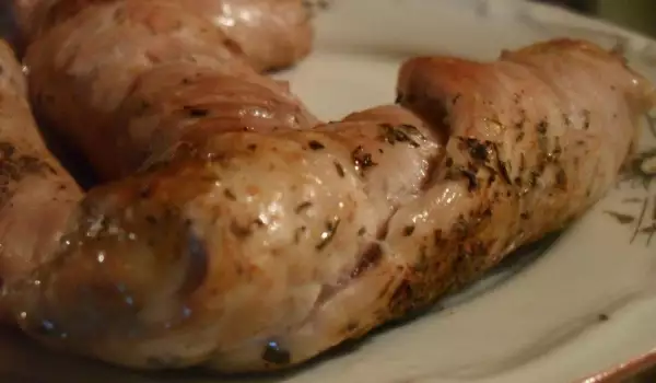 Рулца от свинско месо с плънка
