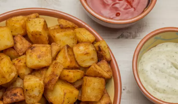 Печени картофи със самардала и масло