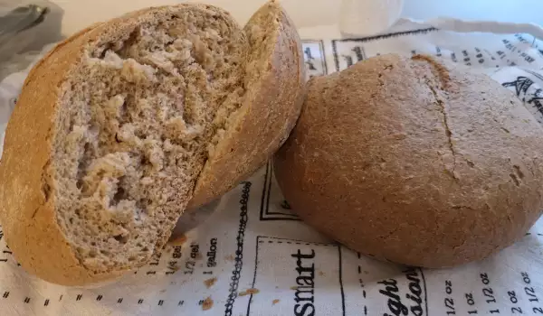 Селски хляб с просо и нахут