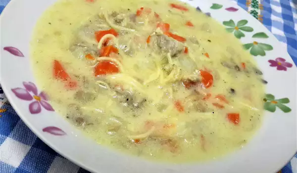 Сгряваща патешка супа