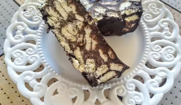 Шоколадова халва с бисквити от 1930 г.