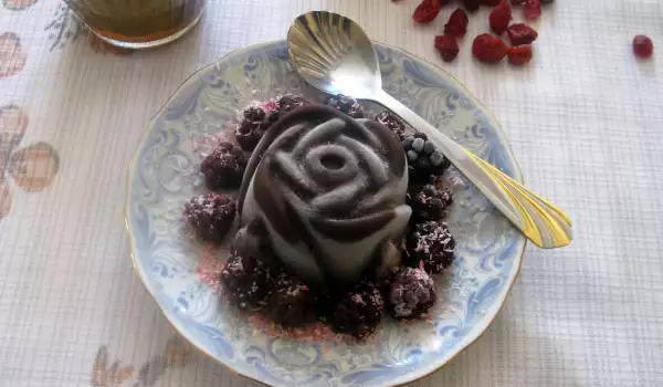 Шоколадови розички с домашен сладолед