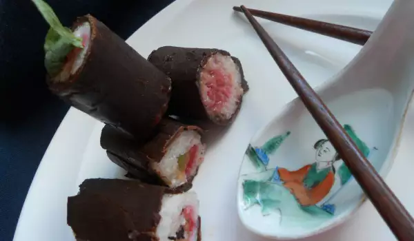 Невероятно шоколадово суши