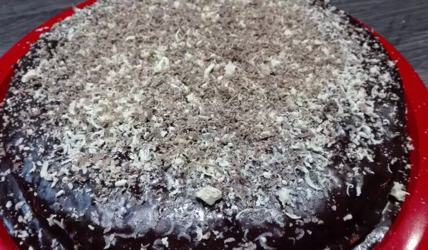 Домашна торта с шоколадов ганаш